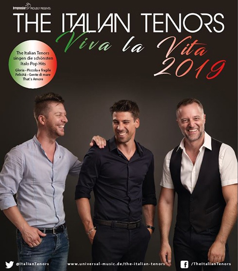 Klassik meets Italo Pop: THE ITALIAN TENORS auf großer Deutschland-Tour!