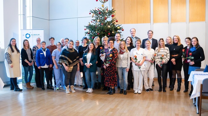 Ehrung für langjährige Betriebszugehörigkeit im Klinikum Ingolstadt