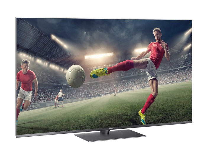 Mit Panasonic die Fußball-WM Zuhause genießen / Panasonic TVs der FXW784/785/754-Serie sorgen im Sportmodus mit idealem Bild und Ton für unvergessliche Fußballerlebnisse