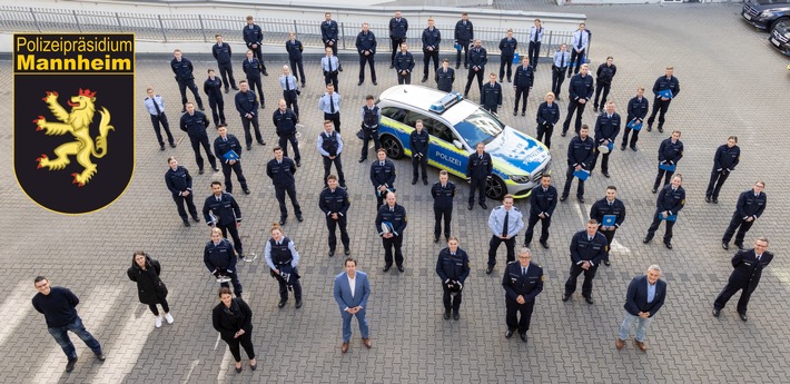 POL-MA: Generationswechsel beim Polizeipräsidium Mannheim in vollem Gange