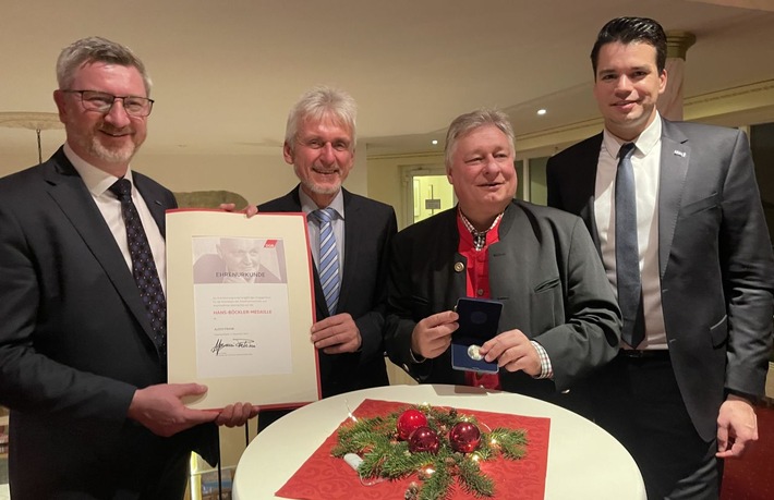 EVG: Hans-Böckler-Medaille für Alois Frank aus Bayern