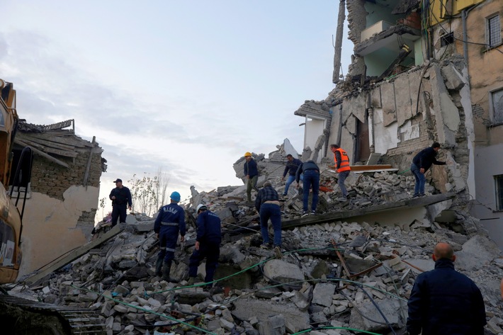 Help startet Nothilfe für Erdbebenopfer in Albanien