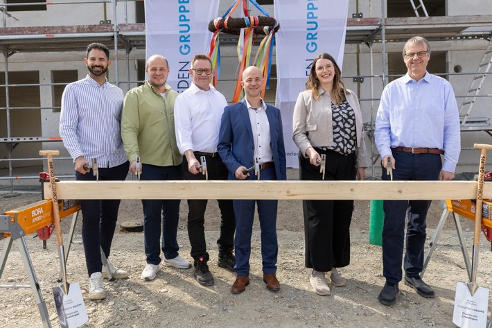 Richtfest für ein neues Wohnquartier in Cremlingen-Schandelah