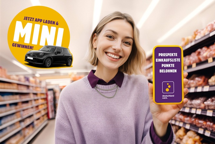 Shoppen, sparen und Gewinnchance auf einen MINI sichern: So lohnt sich die DeutschlandCard App im November