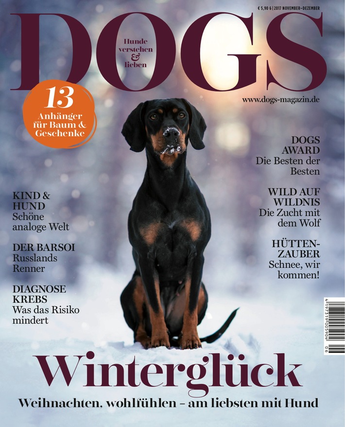 DOGS AWARD 2018: Deutschlands "ältester Hund" kommt aus dem Saarland / Der Kosmos Verlag in Stuttgart macht das Rennen um den "hundefreundlichsten Betrieb"