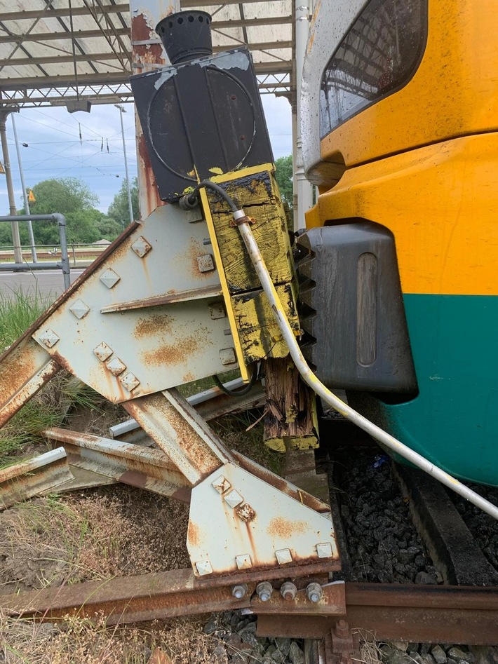 BPOL-HRO: Bahnbetriebsunfall am Bahnhof Wismar