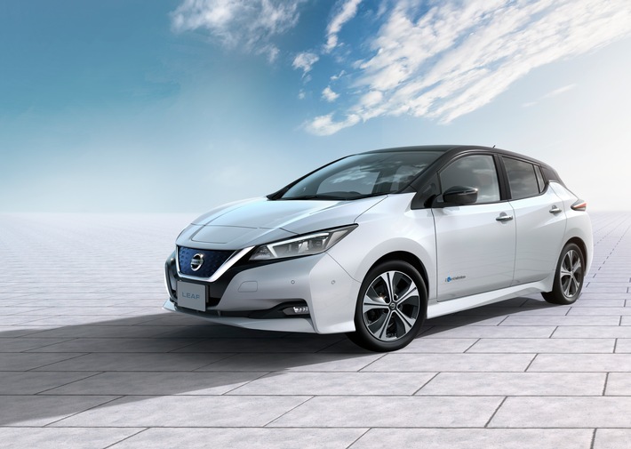 Elektrisch und teilautonom: die Zukunft spielt im neuen Nissan Leaf