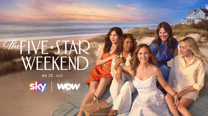 "The Five Star Weekend" startet am 25. Juli auf Sky und WOW