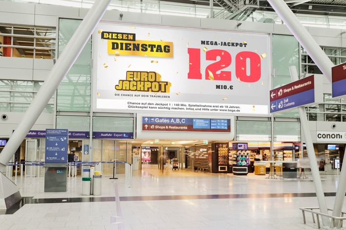 Eurojackpot / Weiterhin 120 Millionen Euro im Topf!