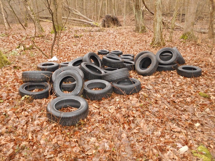 POL-RZ: Müllentsorgung im Wald - Zeugen gesucht