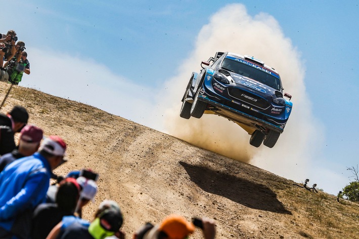 Bild zum Beitrag: Ford Fiesta WRC-Pilot Teemu Suninen fährt auf Sardinien mit Platz 2 sein bestes Karriere-Ergebnis ein 