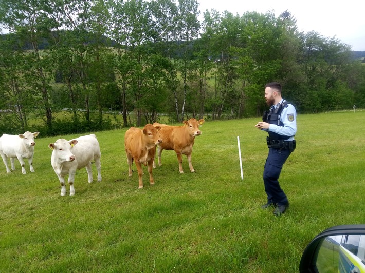 BPOL NRW: Tierischer Einsatz für Siegener Bundespolizei