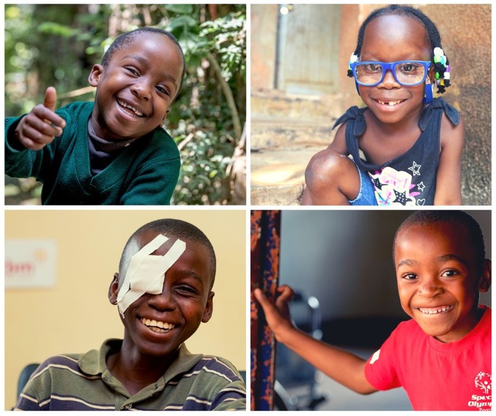 Zum Weltlachtag am 7. Mai: Freudestrahlend in die Zukunft / Die Hilfe der CBM lässt unzählige Kinder in den ärmsten Regionen der Welt wieder lächeln