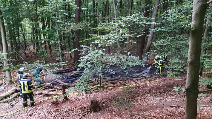 FW-BN: Waldbrand im Ennert