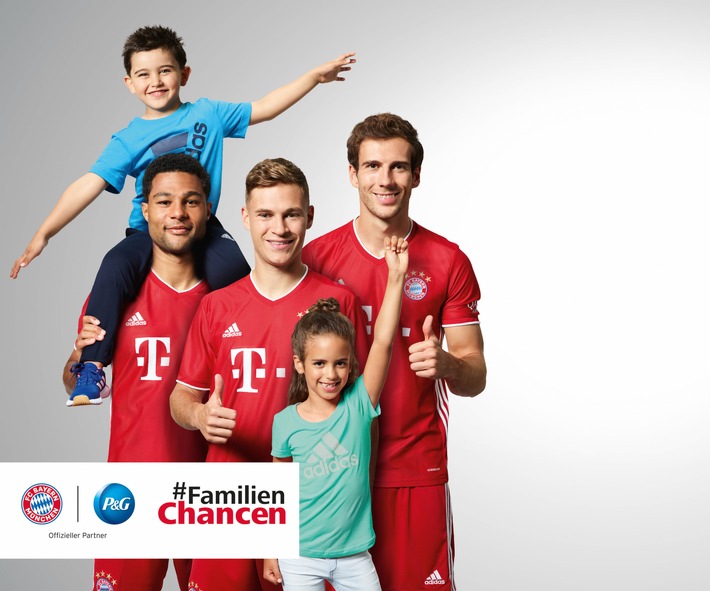 &quot;Es ist kinderleicht, es Kindern leicht zu machen&quot;: Procter &amp; Gamble und der FC Bayern München gehen mit #FamilienChancen in die dritte Saison