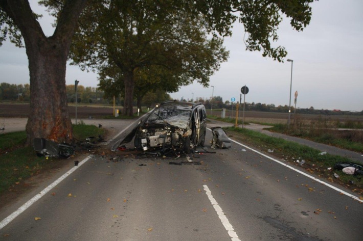 POL-PDLU: Pressemeldung der Polizeiinspektion Frankenthal anlässlich eines tödlichen Verkehrsunfalles