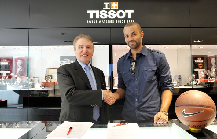 Tissot nimmt Basketballspieler Tony Parker als globalen Markenbotschafter unter Vertrag
