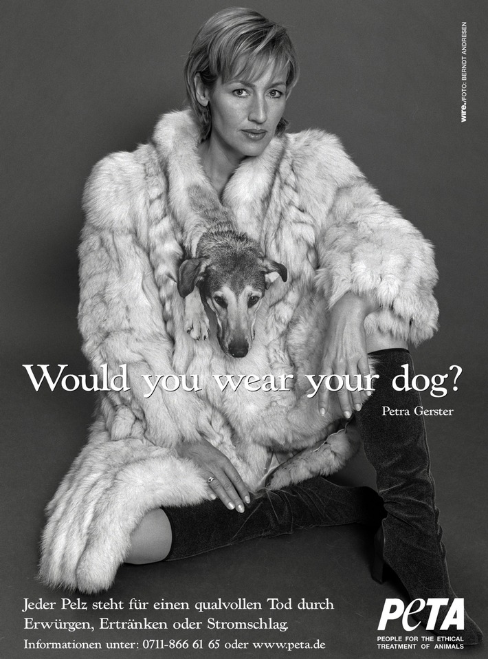 "Would you wear your dog?"