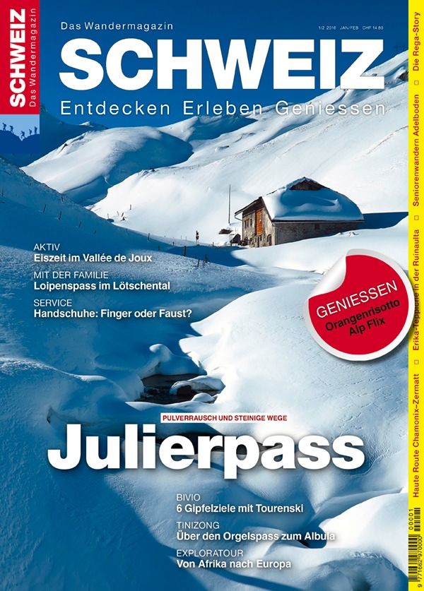 Wandermagazin SCHWEIZ: Julierpass