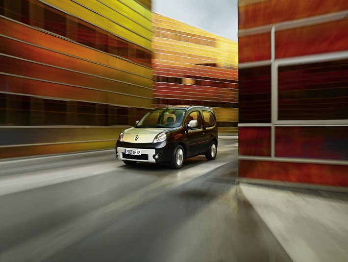 Renault präsentiert neuen Kangoo be bop - Kompakt und komfortabel