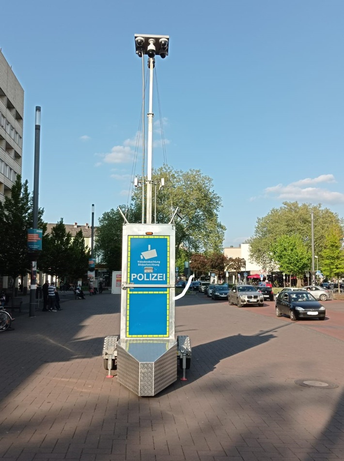 POL-DU: Hamborn: Polizei installiert Videobeobachtung am Hamborner Altmarkt