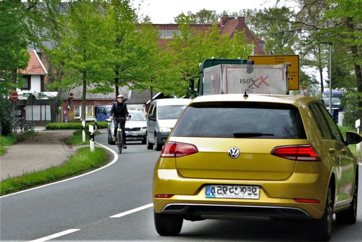POL-BOR: Kreis Borken - S-Pedelec-Fahrer berichtet: Auf der Straße oft in Gefahr