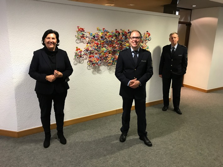 POL-SO: Kreis Soest - Landrätin begrüßt neuen Direktionsleiter Verkehr
