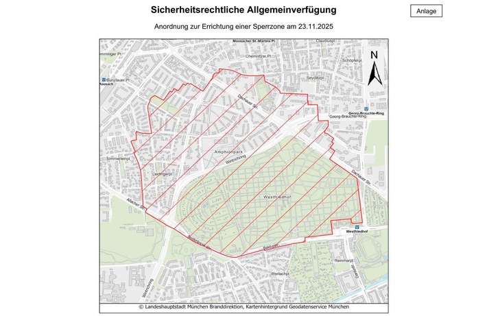 FW-M: Weltkriegsbombe bei Bauarbeiten entdeckt (Moosach)