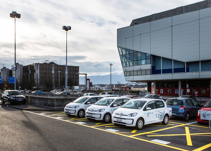 Catch a Car arrive à l&#039;aéroport de Genève