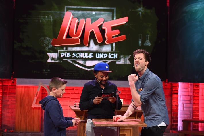 Luke Mockridge macht Abi! Der Entertainer tritt selbst an - in seiner SAT.1-Show "LUKE! Die Schule und ich - Luke gegen Kids"