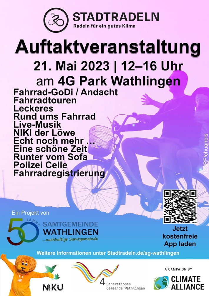 POL-CE: Stadtradeln mit Fahrradcodierung