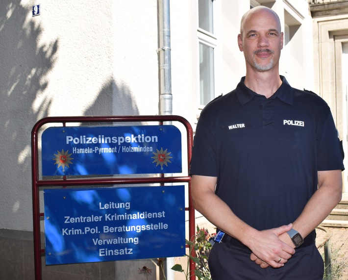 POL-HM: Ilja Walter ist neuer Beauftragter für Kriminalprävention bei der Polizeiinspektion Hameln-Pyrmont/Holzminden