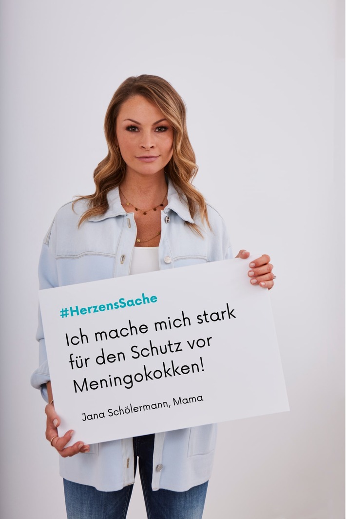Welt-Meningitis-Tag 2023: Jana Schölermann ist neue Botschafterin der Aufklärungskampagne &quot;Meningitis bewegt.&quot;