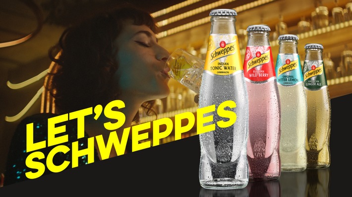 &quot;Let&#039;s Schweppes&quot; - Neue Markenkampagne für das Original