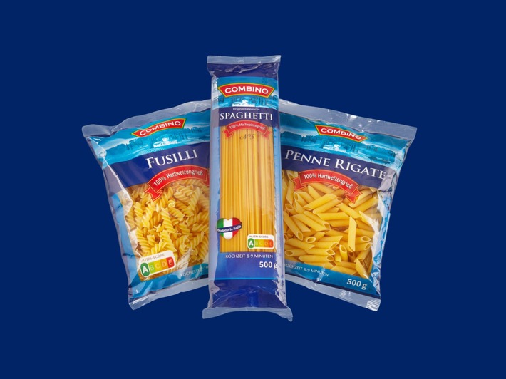 Preise al dente: Lidl serviert Pasta zum Sparpreis / Spaghetti, Penne & Co. sind jetzt bis zu 13 Prozent günstiger