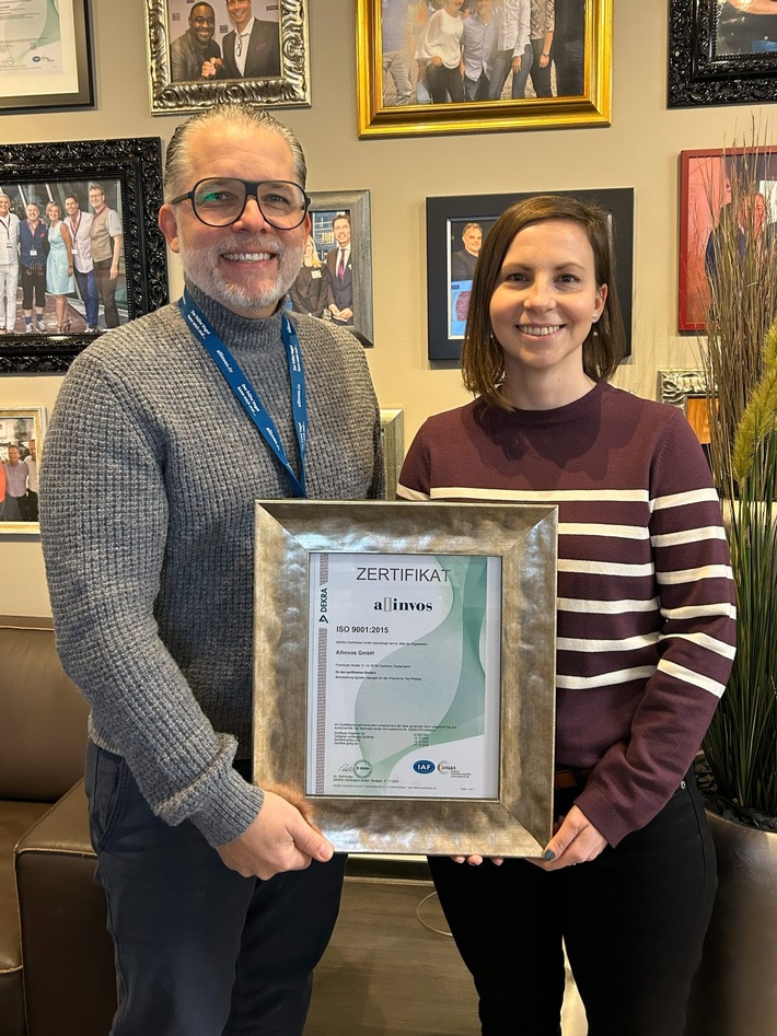DEHAG Hospitality: allinvos erfolgreich rezertifiziert