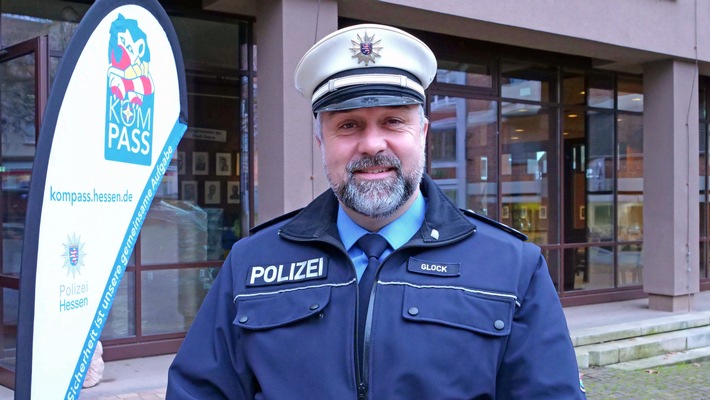 POL-OH: Stadt Bebra ist 110. Kompass-Kommune: Stephan Glock neuer Schutzmann vor Ort - "Ein Gewinn für Bebra"