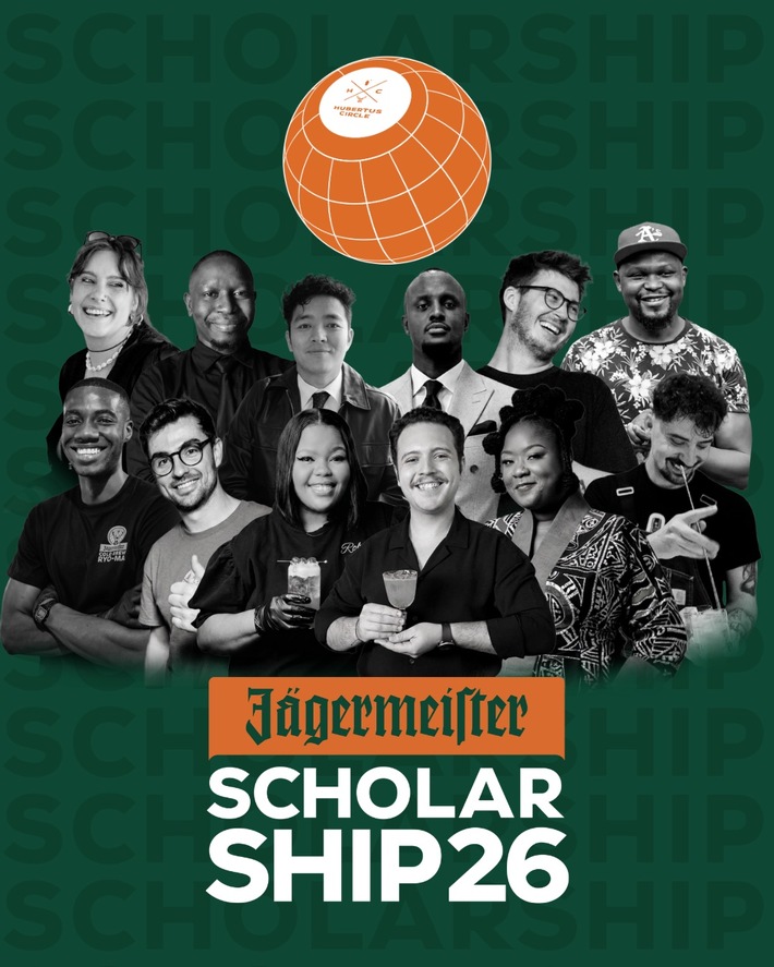 10 Jahre Jägermeister Scholarship - 850 Bewerbende aus 17 Ländern für das Förderprogramm 2026