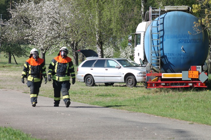 FW-ROW: Kreisfeuerwehrbereitschaft Rotenburg-Mitte übt zwei Tage in Celle-Scheuen