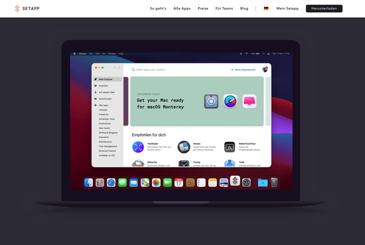 Setapp - die All-in-One-Lösung für macOS und iOS