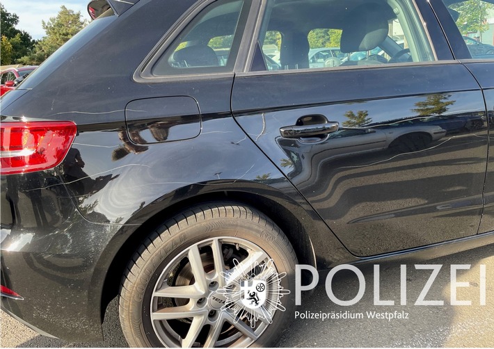 POL-PPWP: Wer hat das Fahrzeug zerkratzt?