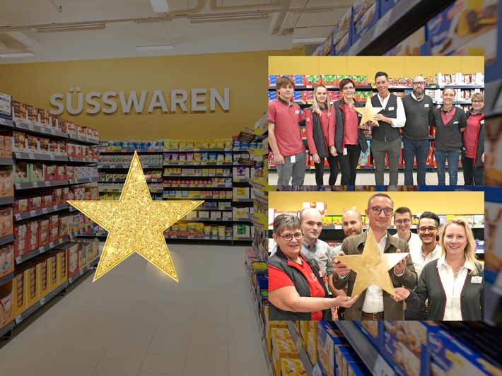 Auszeichnung: Beste Süßwarenabteilungen im Kaufland Flensburg und Steinheim