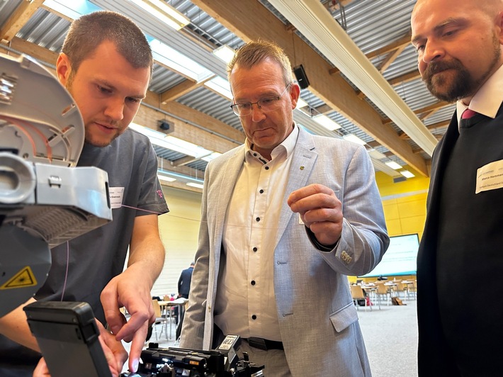 Noch mehr Glasfaser für Mittelsachsen