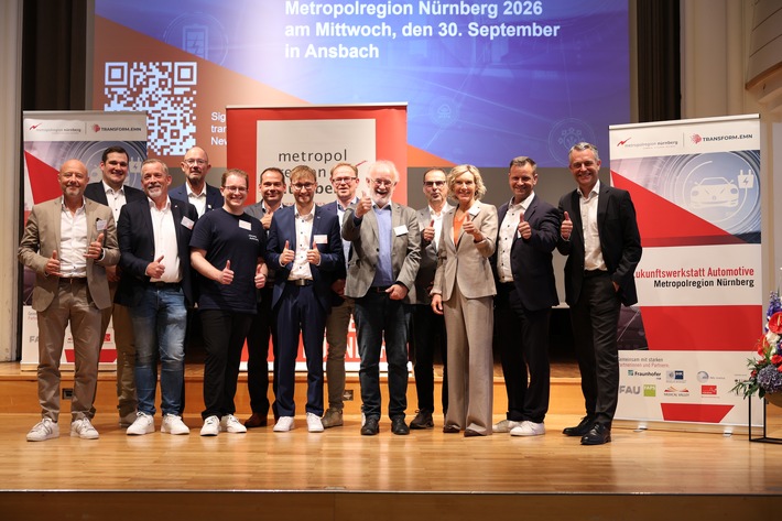 Aus Automotive-Kompetenz entsteht neue Wertschöpfung in der Metropolregion Nürnberg