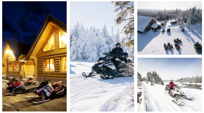 Québec: Top-Destination für Schneemobil-Abenteuer im Winter