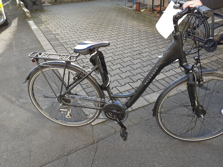 POL-DO: Und noch ein Fahrrad - Polizei sucht Besitzer