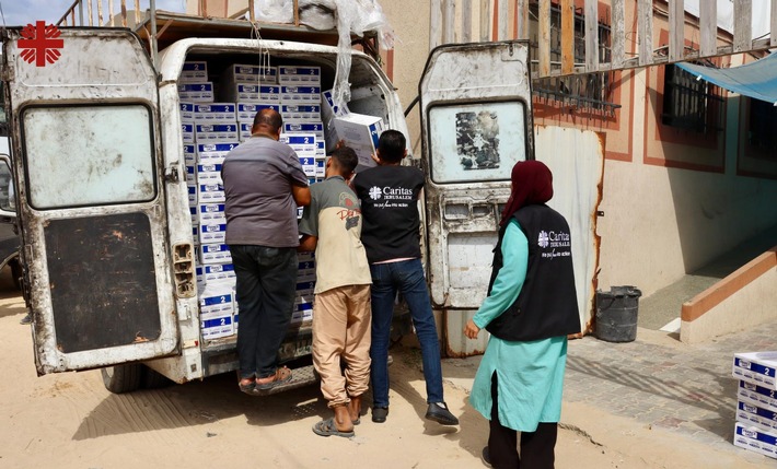 Waffenruhe / Caritas stockt ihre Hilfe in Gaza auf - Bedingungen bleiben schwierig