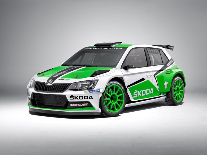 Der neue SKODA Fabia R 5 feiert seine Premiere auf den Rallye-Pisten dieser Welt (FOTO)