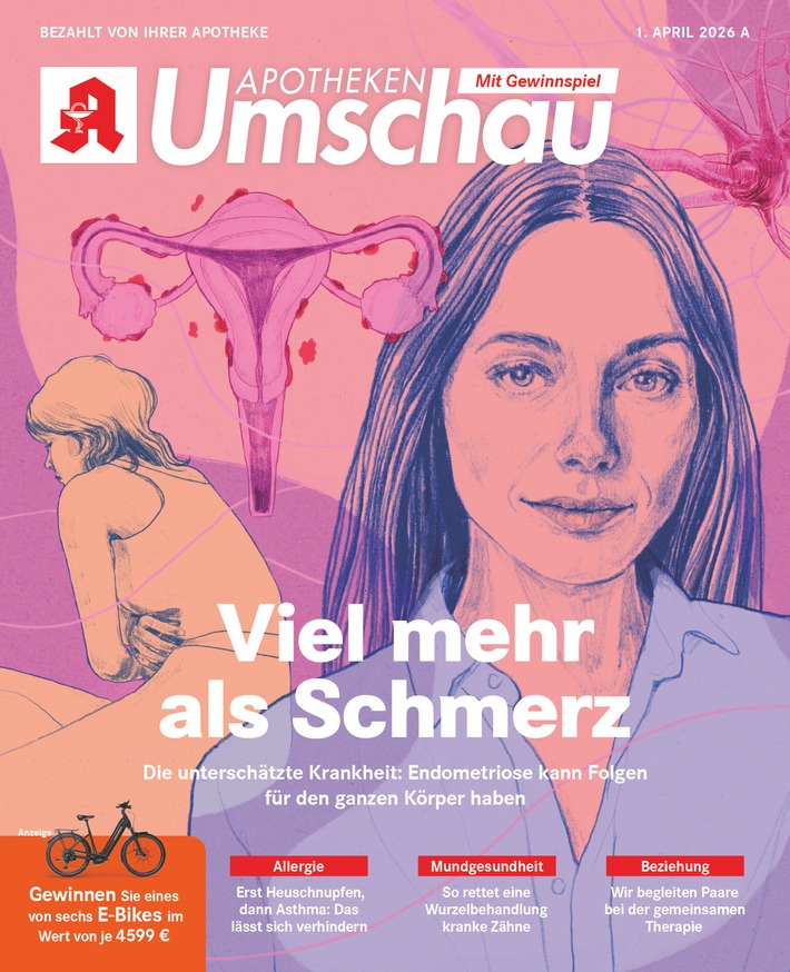 Apotheken Umschau: Bis zu vier Millionen Frauen in Deutschland sind von Endometriose betroffen