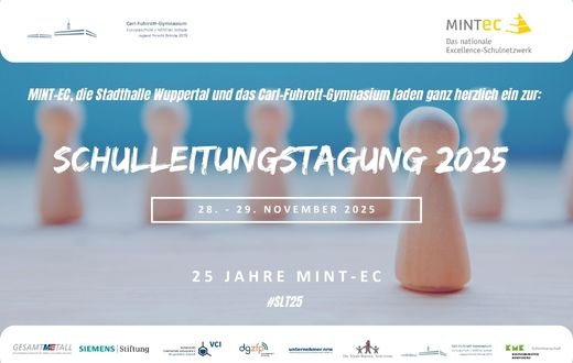 Presseeinladung: MINT-EC-Schulleitungstagung 2025 vom 28. bis zum 29. November in Wuppertal